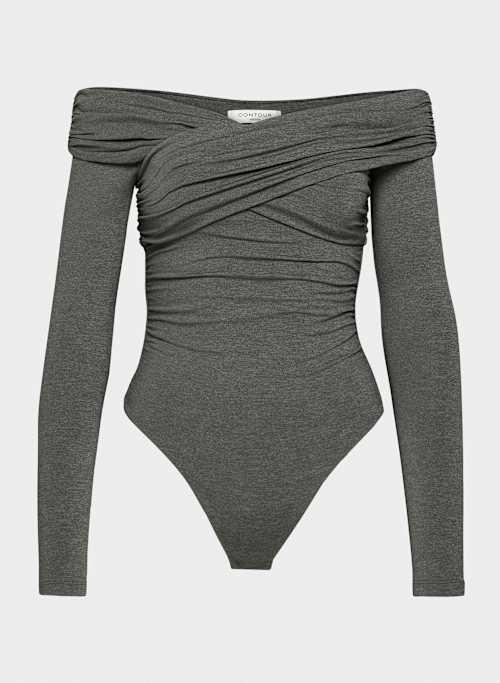 contour geometric bodysuit Product Image