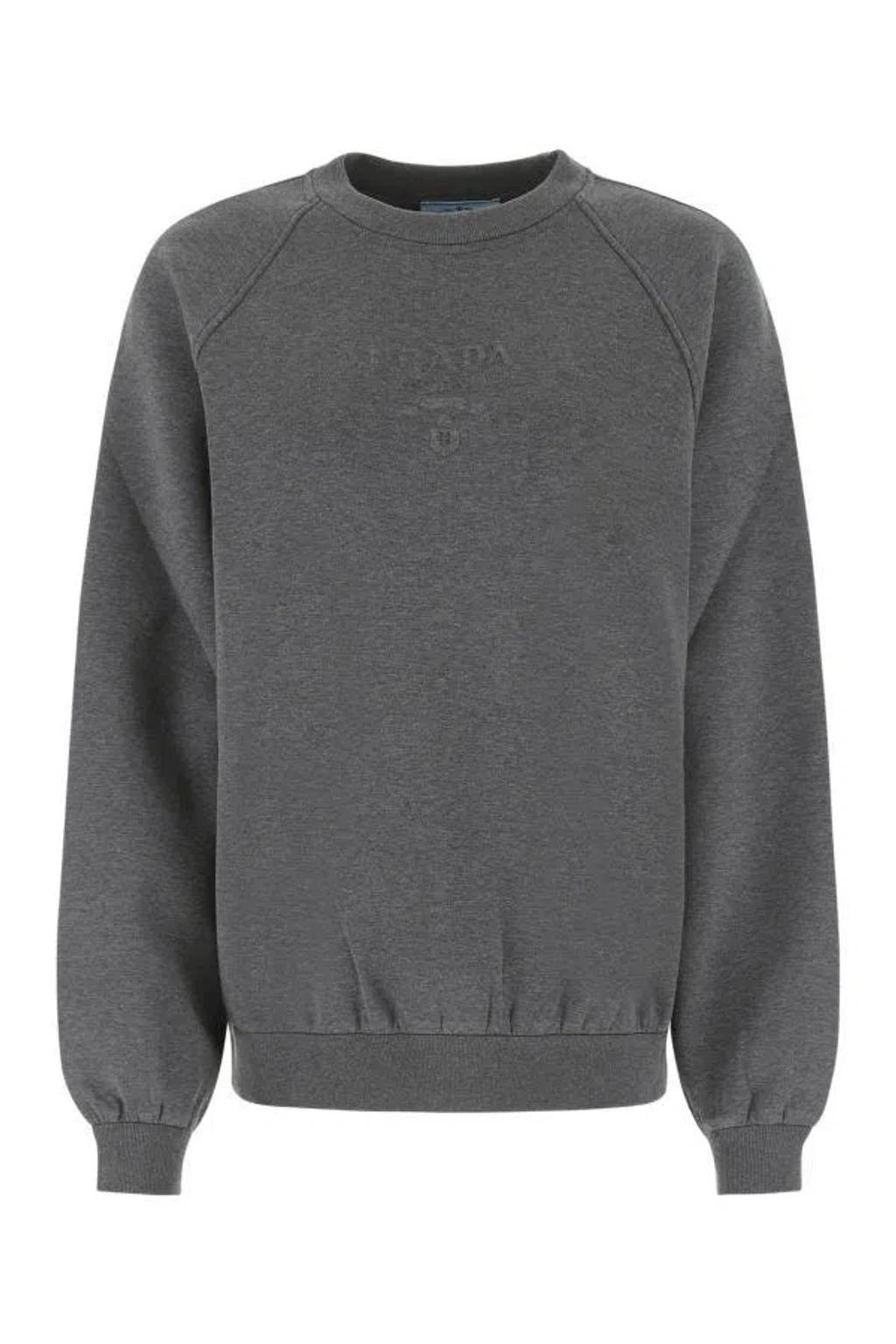 Sweatshirts In Gray Product Image