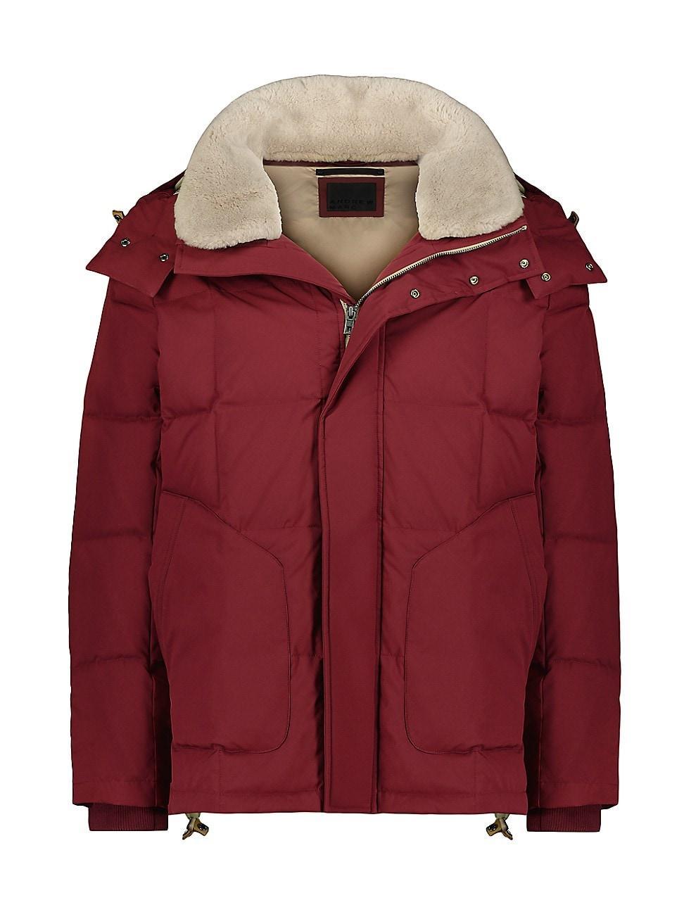 Mens Gorman Shearling-Lined Puffer Product Image