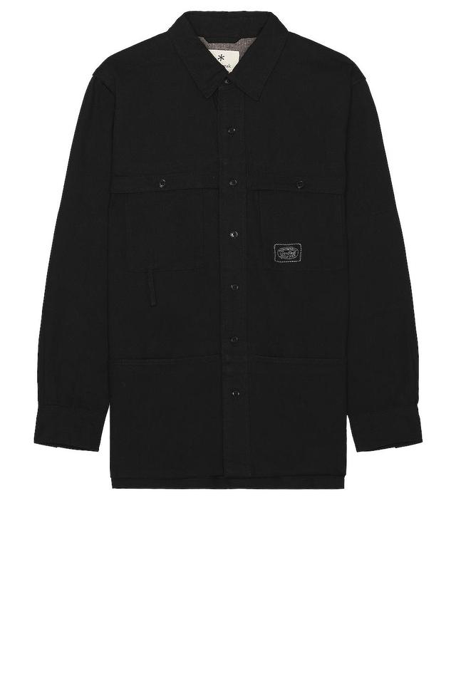 Snow Peak TAKIBI Light Denim Utility Shirt Product Image