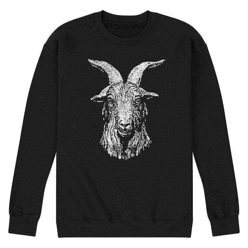 Mens Goat Head Sweatshirt Black Product Image