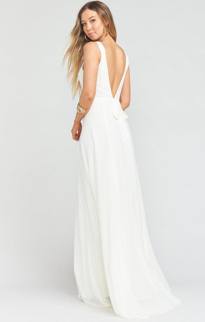 Jenn Maxi Dress ~ Dune Chiffon Product Image