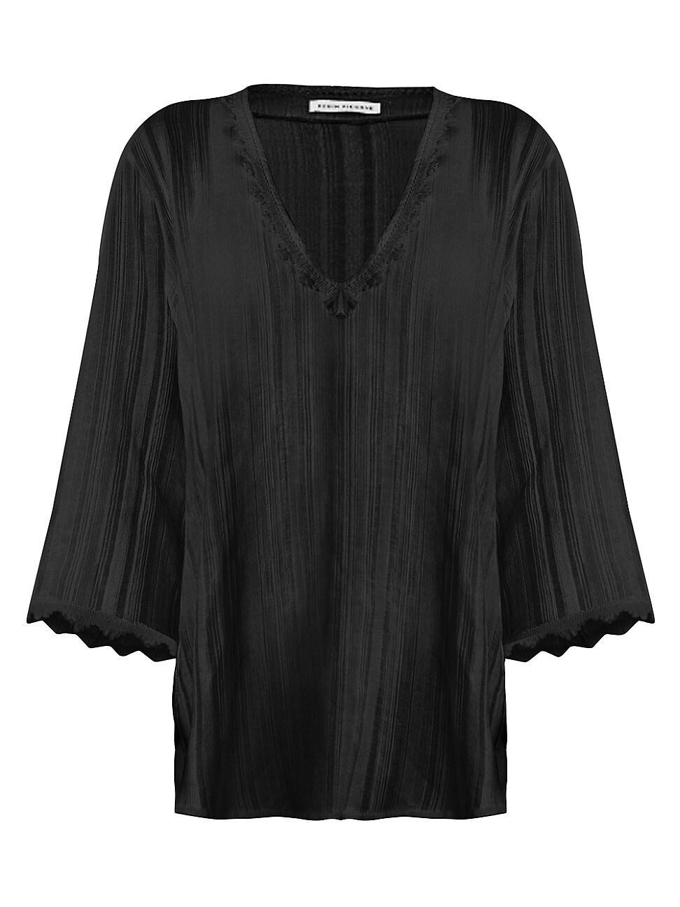 Robin Piccone Jo Lace Trim Cover-Up Tunic Product Image