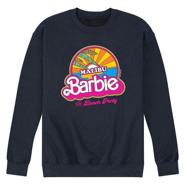 Mens Barbie Malibu Barbie Fleece Sweatshirt Blue Product Image