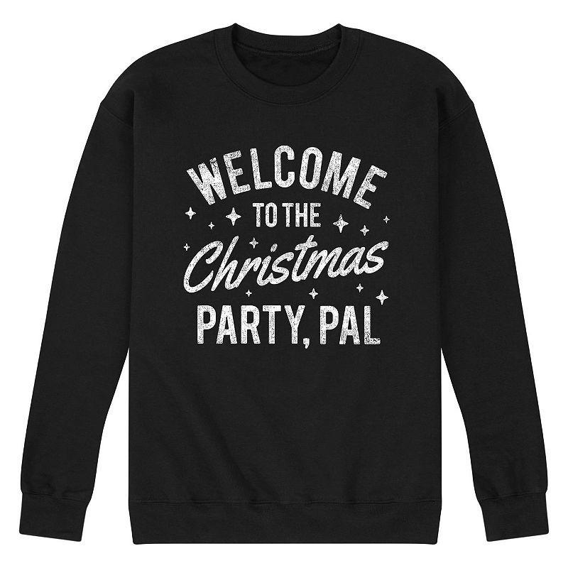 Mens Christmas Party Pal Sweatshirt Black Product Image