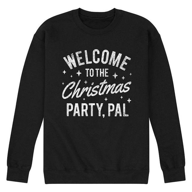 Mens Christmas Party Pal Sweatshirt Black Product Image