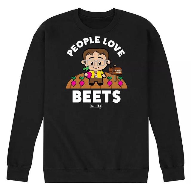 Mens The Office Love Beets Fleece Sweatshirt Product Image