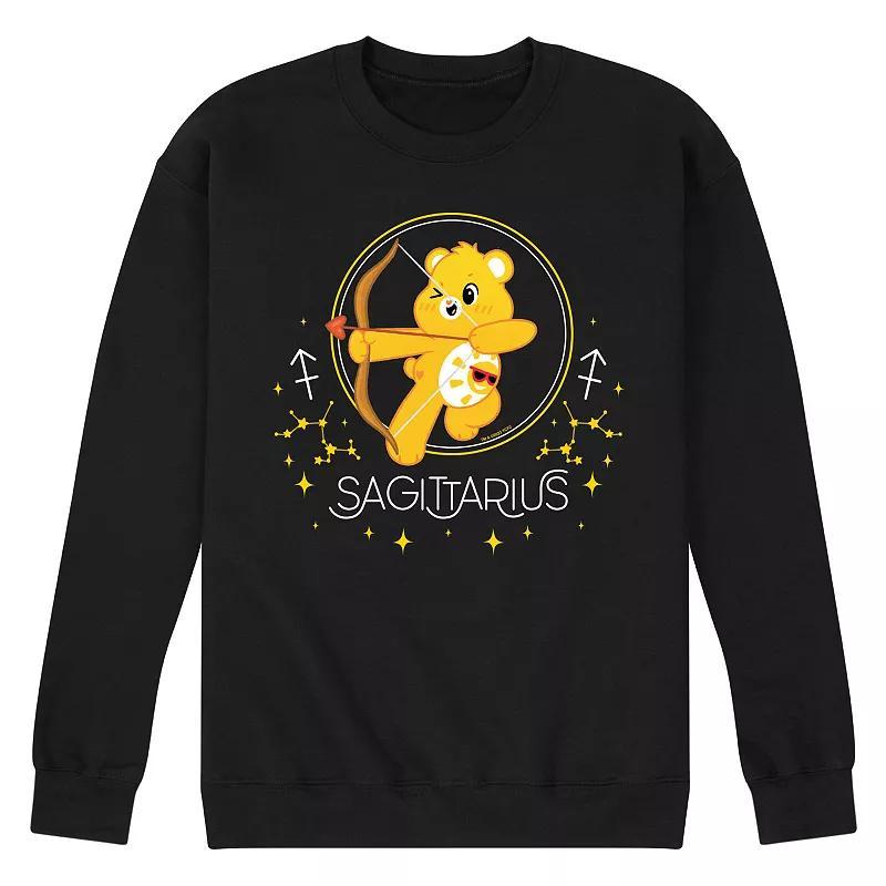 Mens Care Bears Sagittarius Fleece Sweatshirt Blue Product Image