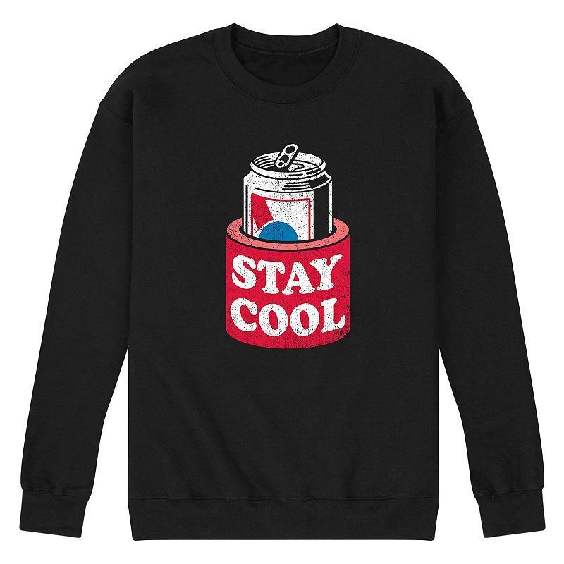 Mens Stay Cool Beer Can Sweatshirt Product Image