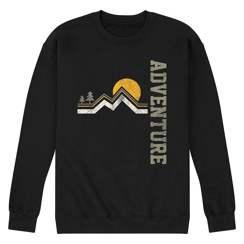 Mens Adventure Mountains Sweatshirt Product Image