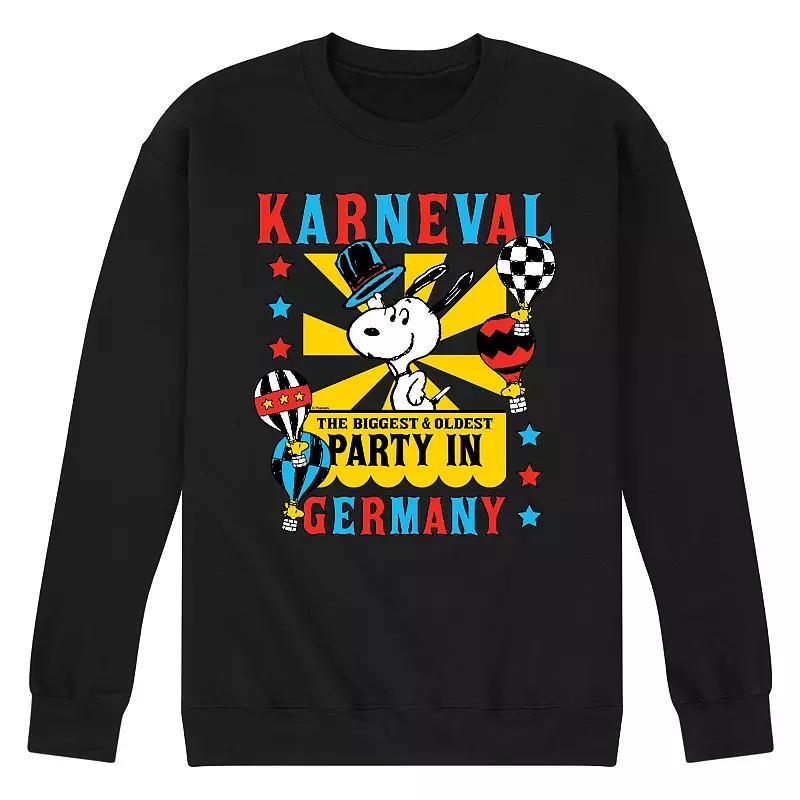 Mens Peanuts Karneval Germany Fleece Top Product Image