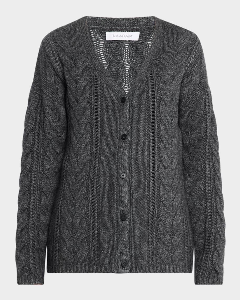 Cable Wool-Cashmere Cardigan product image