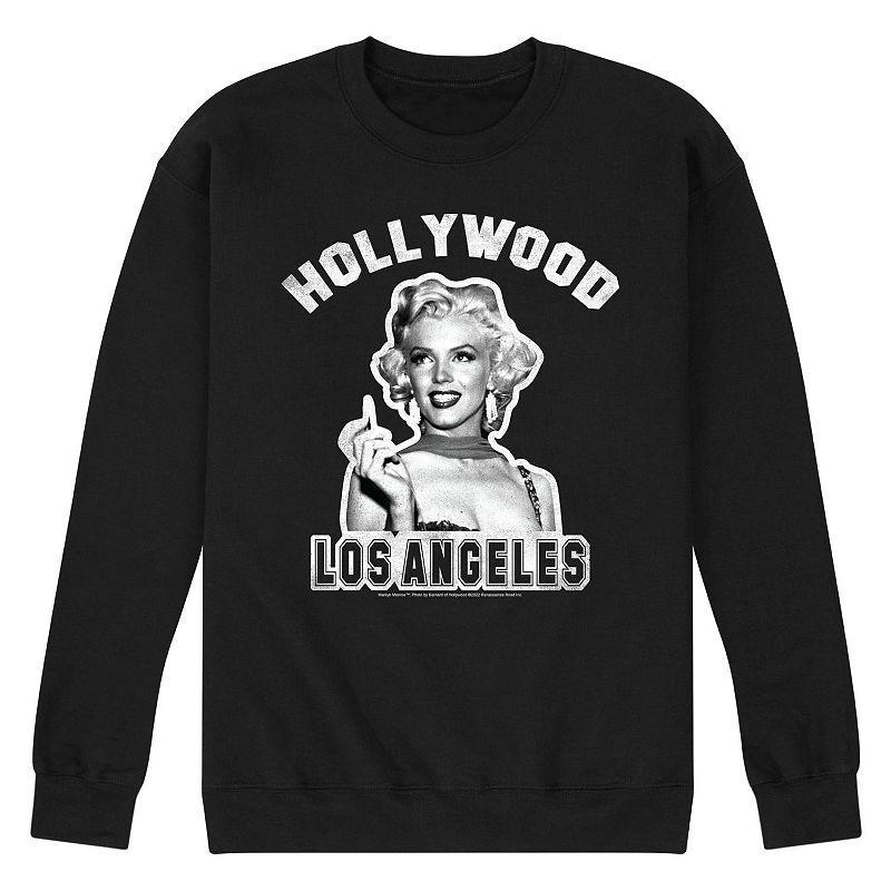 Mens Marilyn Monroe Hollywood Sweatshirt Blue Product Image