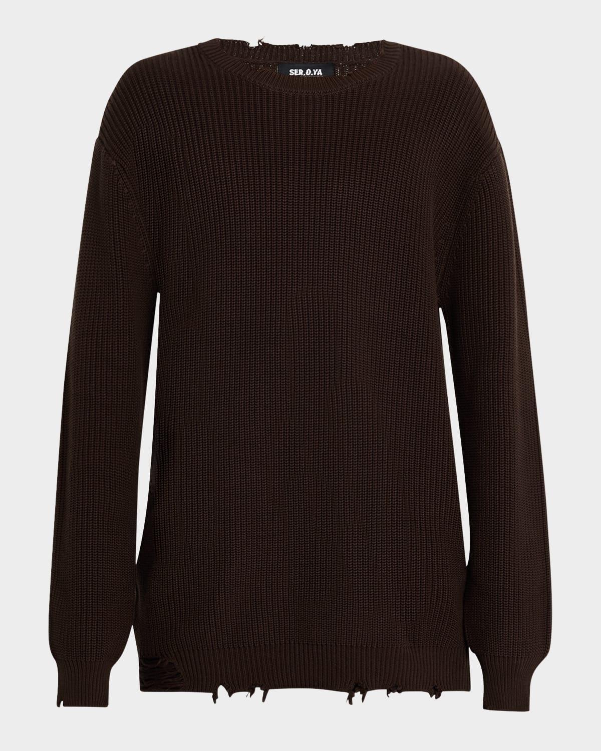 Mens Dylan Ribbed Sweater Product Image