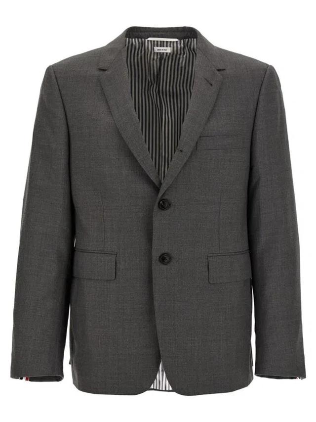 THOM BROWNE Coats & Jackets In Gray Product Image