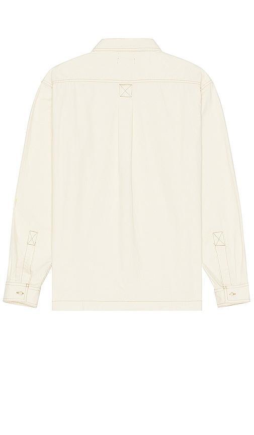 JOHN ELLIOTT Princeton Work Shirt Cream. (also in L). Product Image