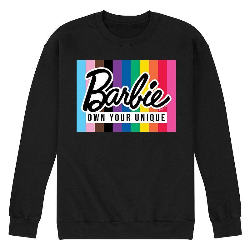 Mens Barbie Own Your Unique Graphic Fleece Product Image