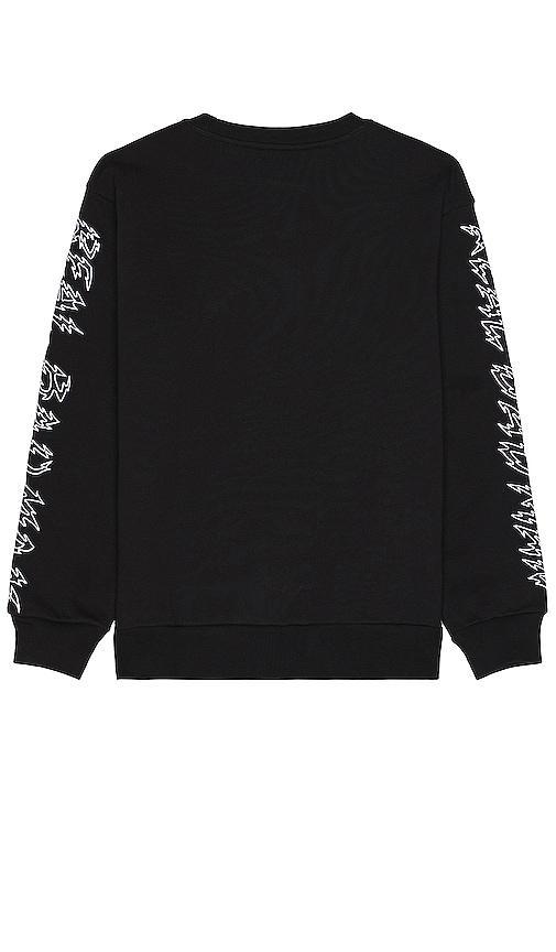 Real Bad Man Electrified Sweater in Black. Size M. Product Image