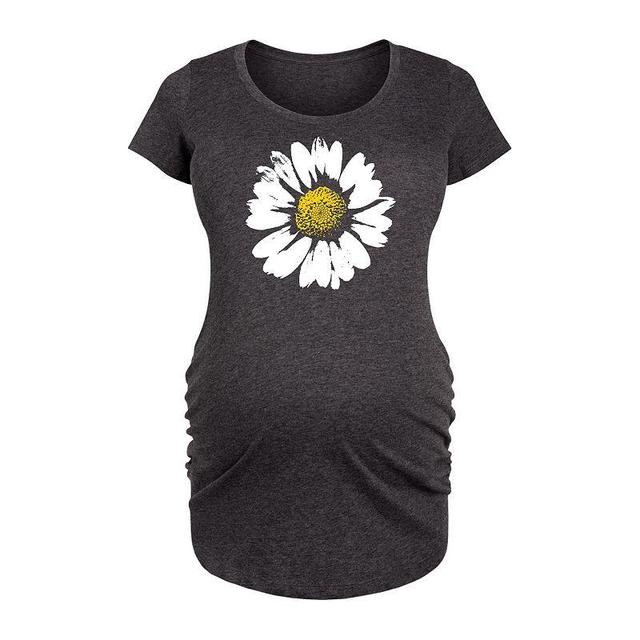 Maternity Strong Mama Graphic Tee, Womens Heather Grey Product Image