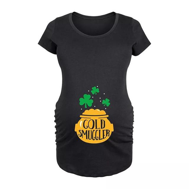 Maternity Gold Smuggler Graphic Tee, Womens Product Image