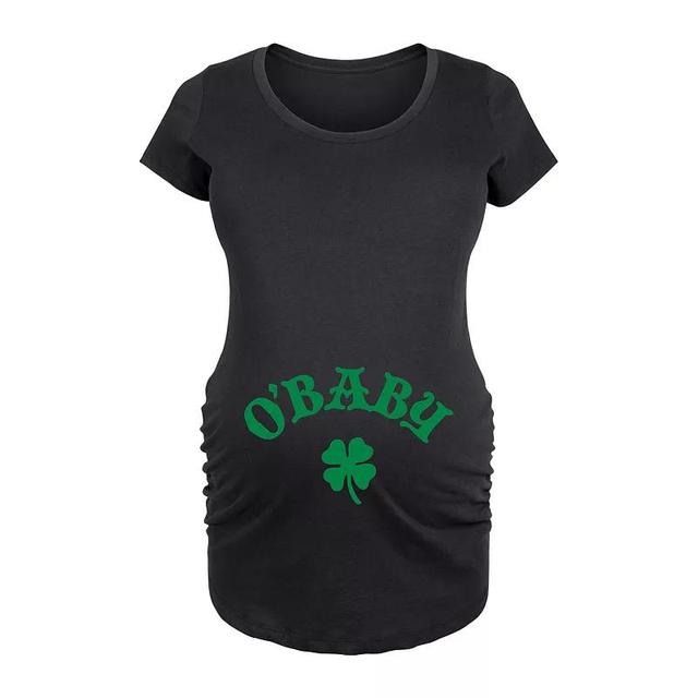 Maternity O Baby Graphic Tee, Womens Product Image