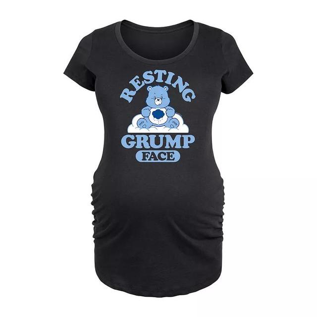 Maternity Care Bears Resting Grump Face Graphic Tee, Womens Product Image