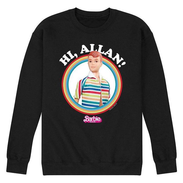 Mens Barbie Theatrical Hi Allan Fleece Sweatshirt Blue Product Image