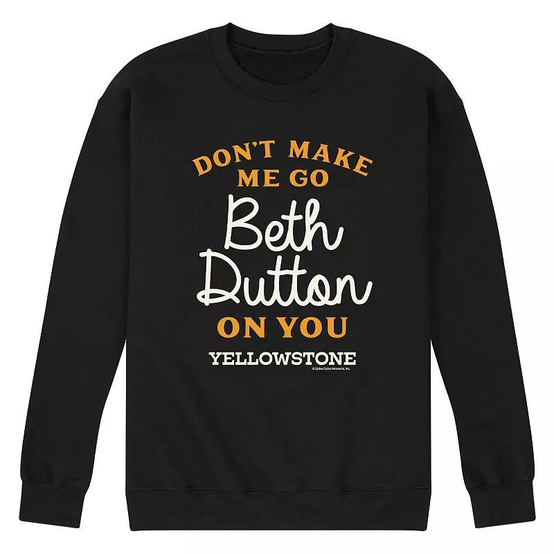 Mens Yellowstone Beth Dutton Sweatshirt Product Image