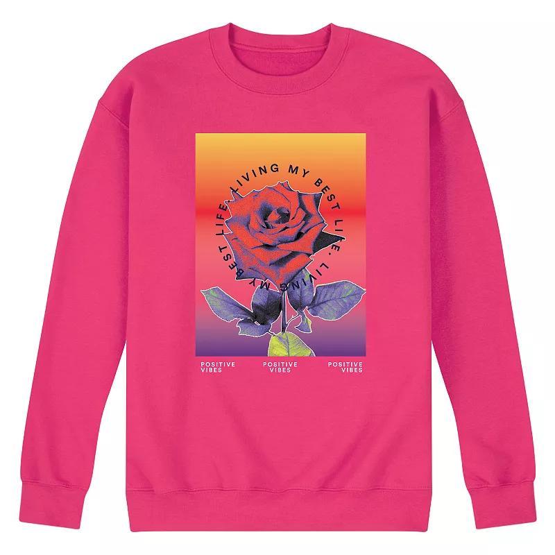 Mens Postive Vibes Sweatshirt Product Image