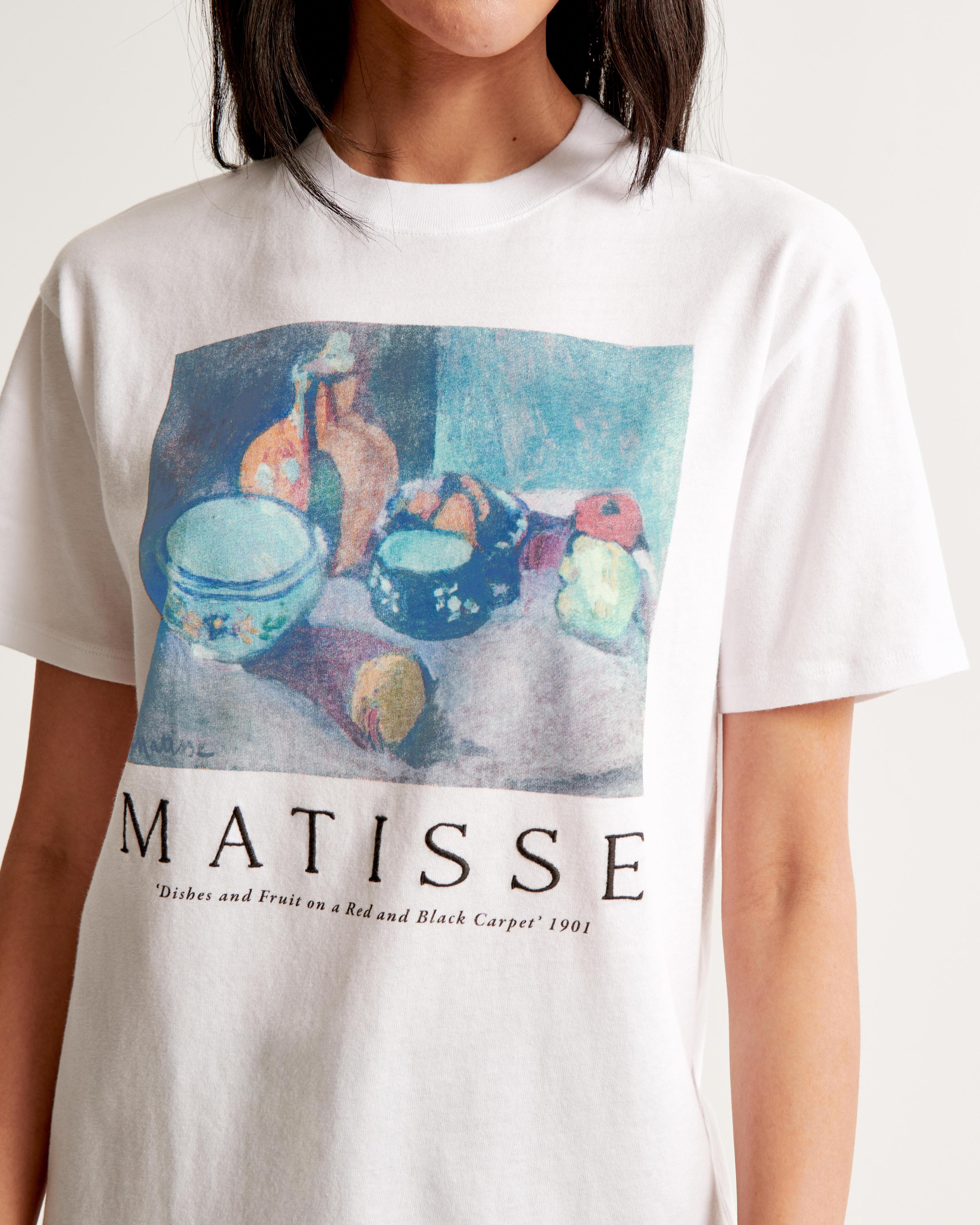 Short-Sleeve Matisse Graphic Skimming Tee Product Image