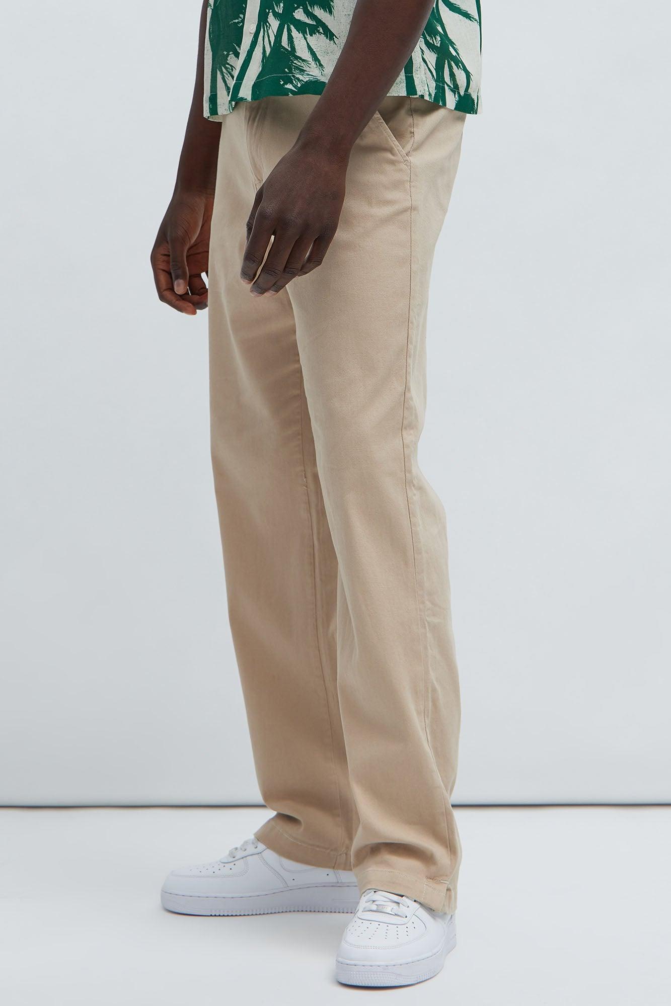 Mac Chino Straight Pants - Tan Product Image