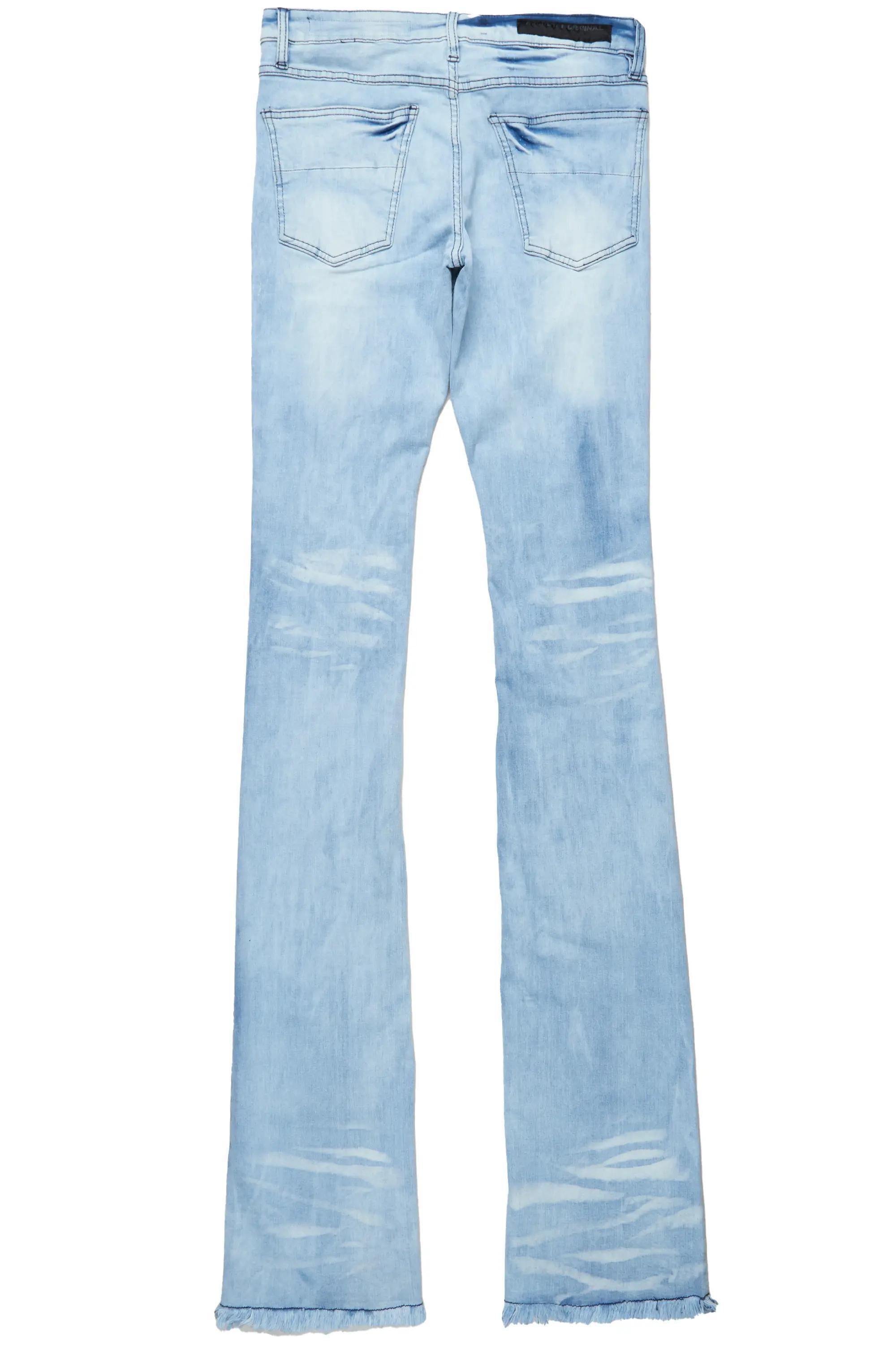 Dag Blue Super Stacked Flare Jean Male Product Image