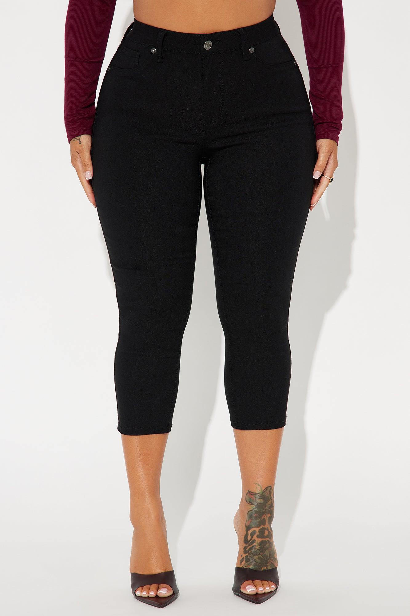 Hyperstretch Skinny Capri Pant - Black Product Image