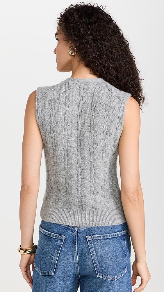 Vince Cable Button Vest | Shopbop Product Image