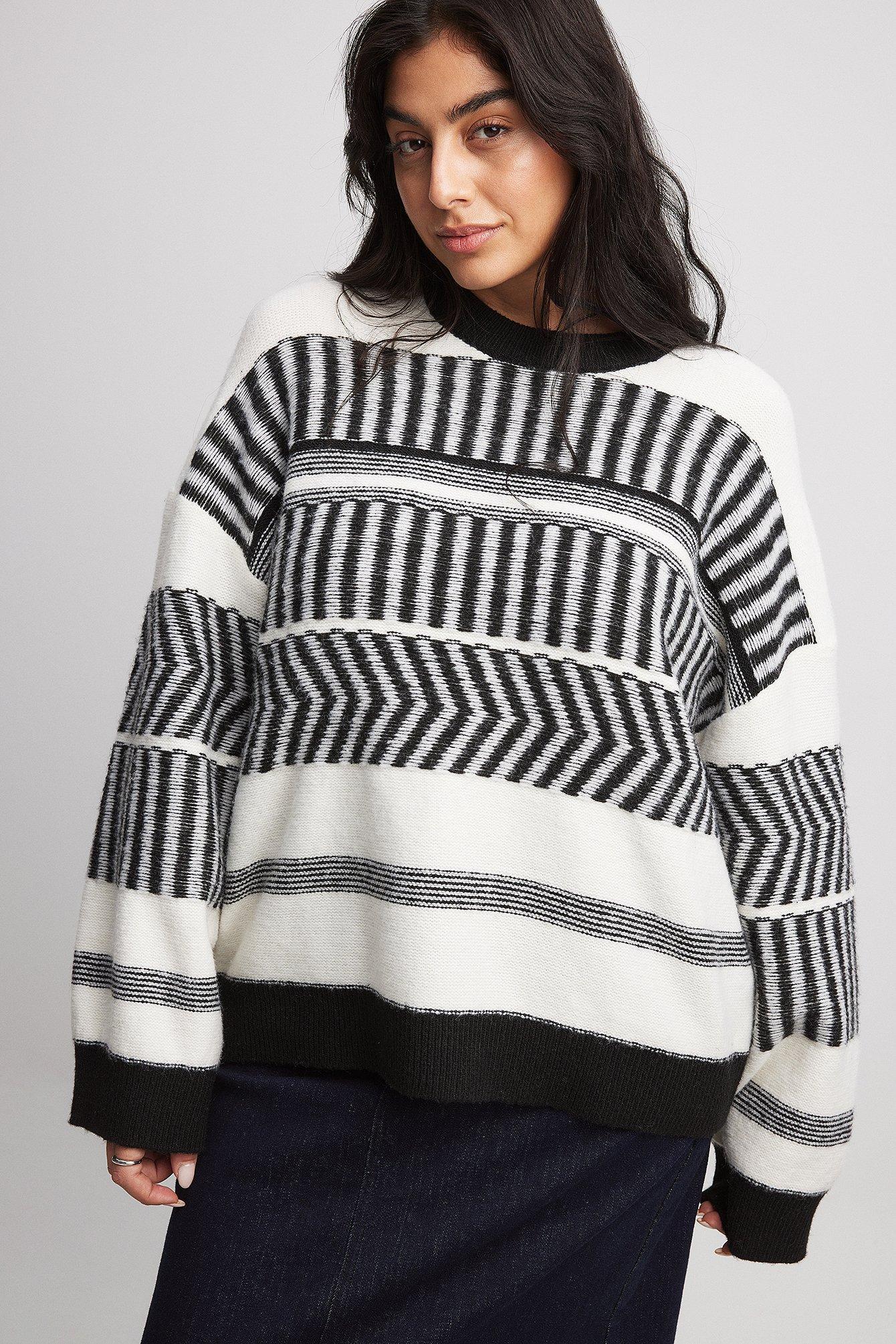 Oversized Knitted Sweater Product Image