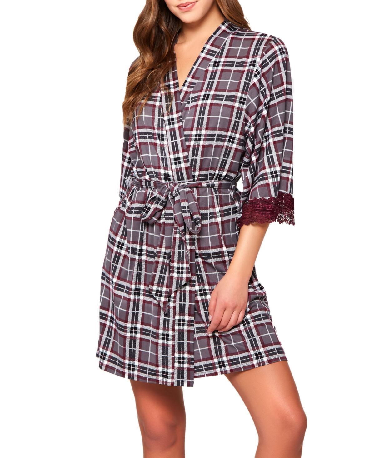 Womens Jessie Cozy Robe - Gray Product Image