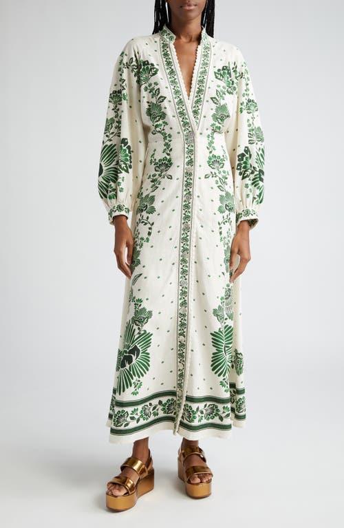 Forest Soul Off-White Maxi Dress, FOREST SOUL OFF-WHITE / M Product Image