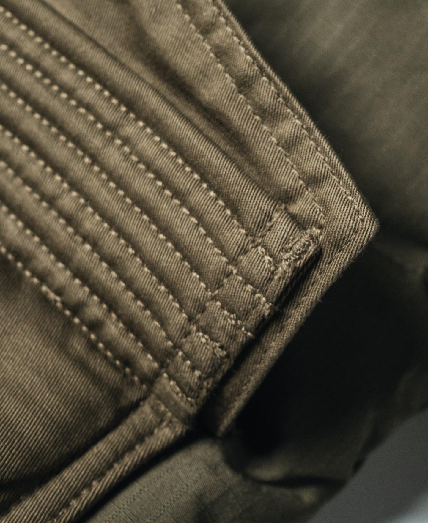 Box Quilted Down Liner Jacket - Olive Product Image