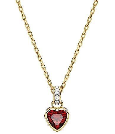 Swarovski Stilla Red Heart Short Pendant Necklace Product Image