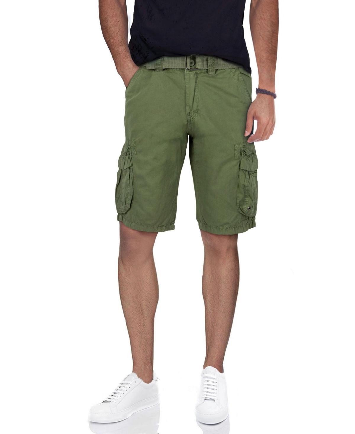 Mens RawX Regular-Fit Belted Cargo Shorts Product Image