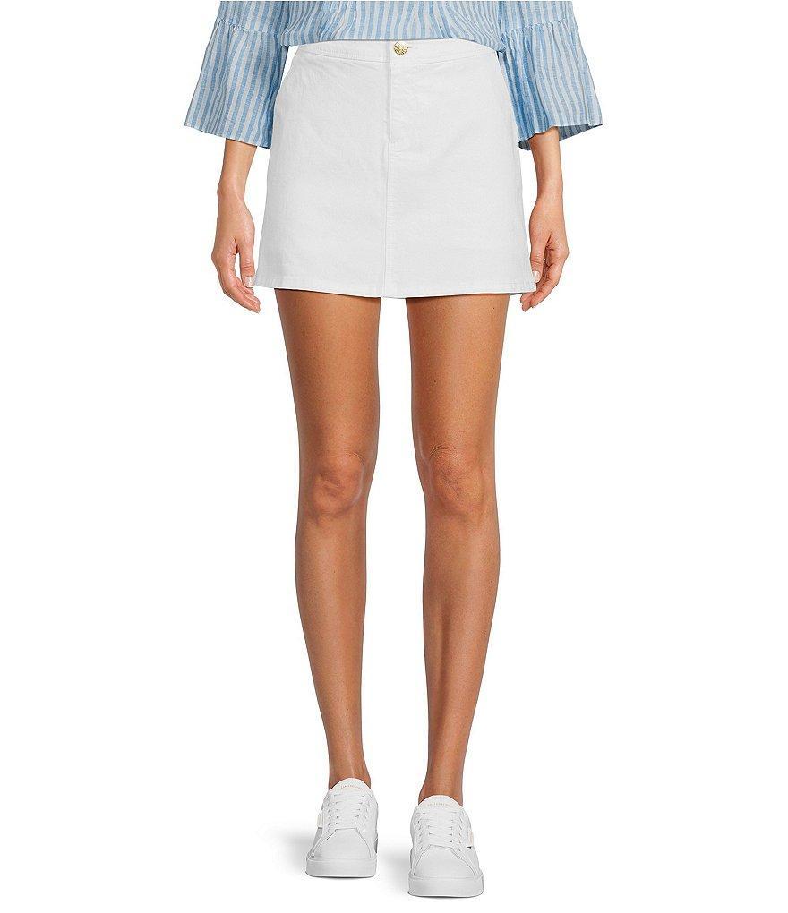 Lilly Pulitzer Colette Stretch Denim Skort Product Image