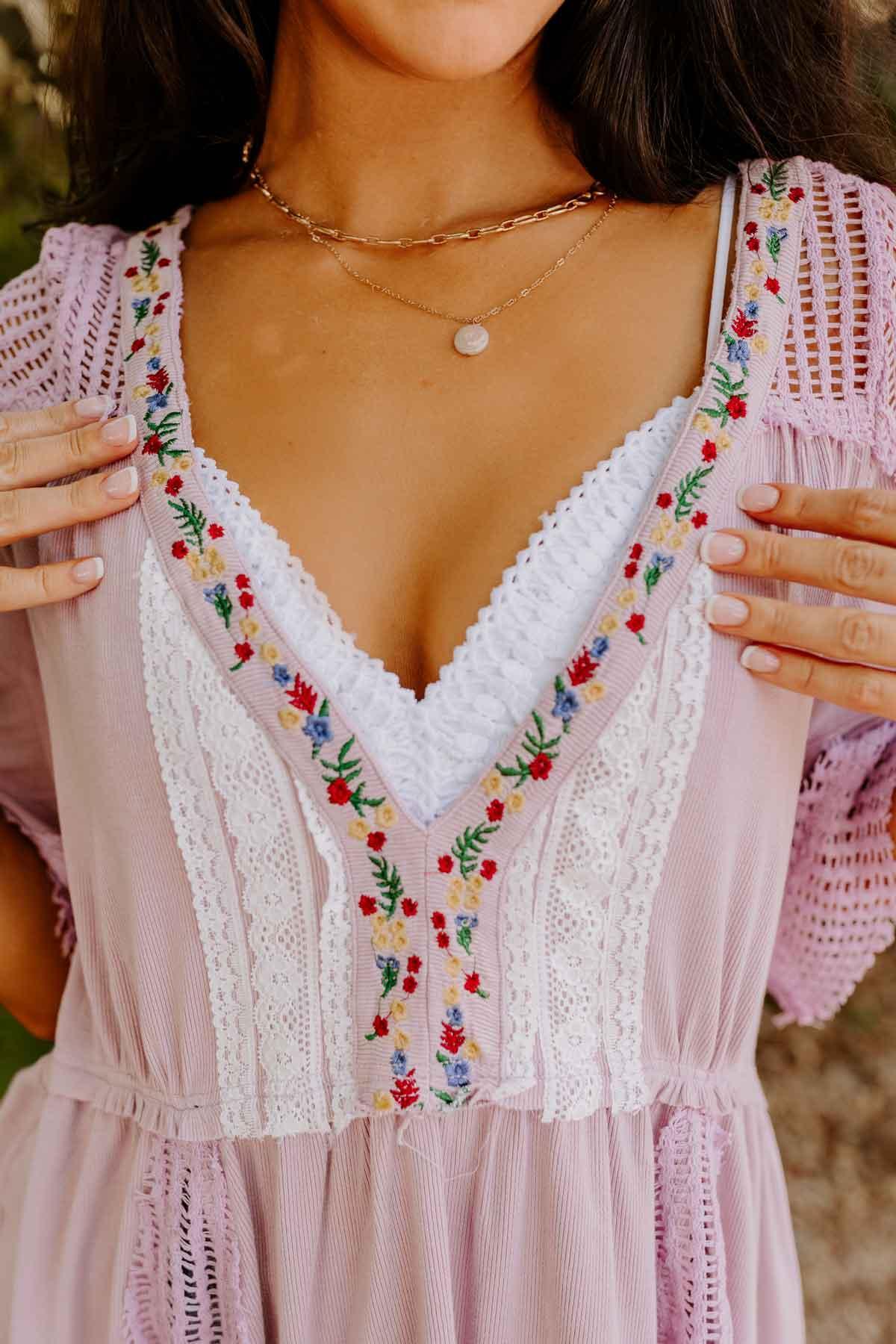 Out For Brunch Knit Babydoll Top Product Image