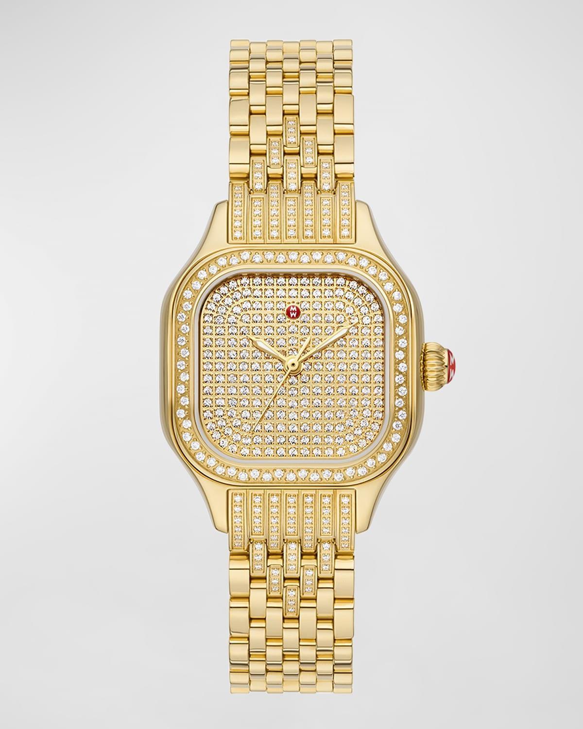 MICHELE Meggie Diamond Pav Bracelet Watch, 29mm Product Image