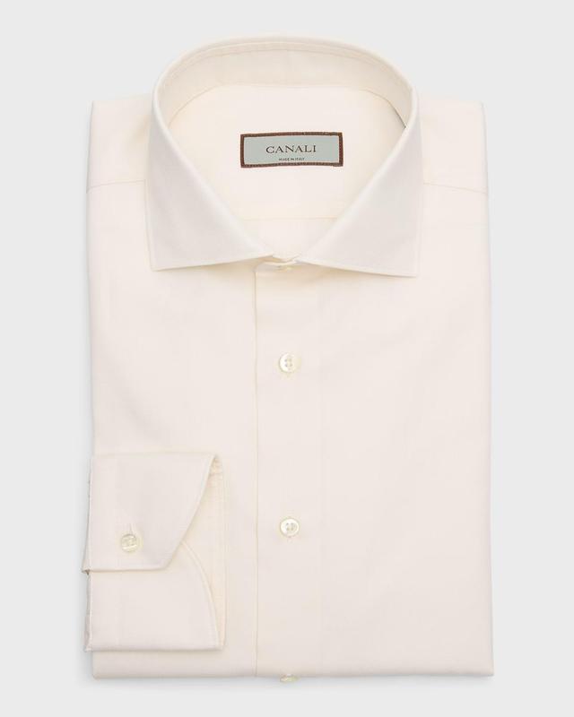 Mens Cotton Twill Dress Shirt Product Image