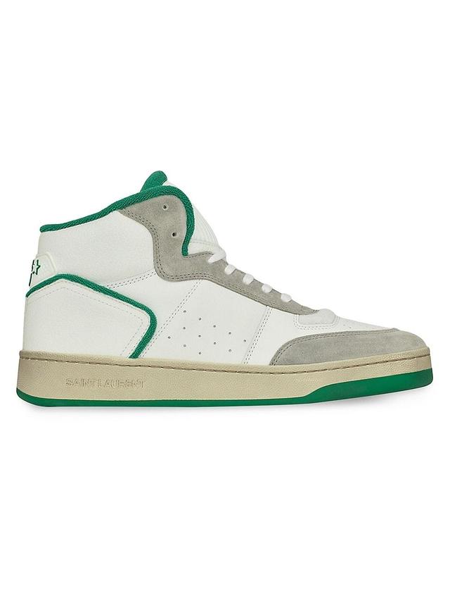 Mens SL 80 Sneakers In Leather And Suede Product Image