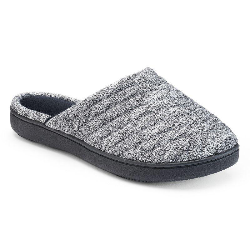 isotoner Andrea Space Knit Womens Clog Slippers Product Image