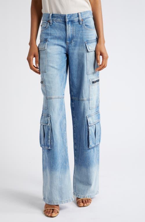 Alice + Olivia Cay Baggy Cargo Jeans Product Image