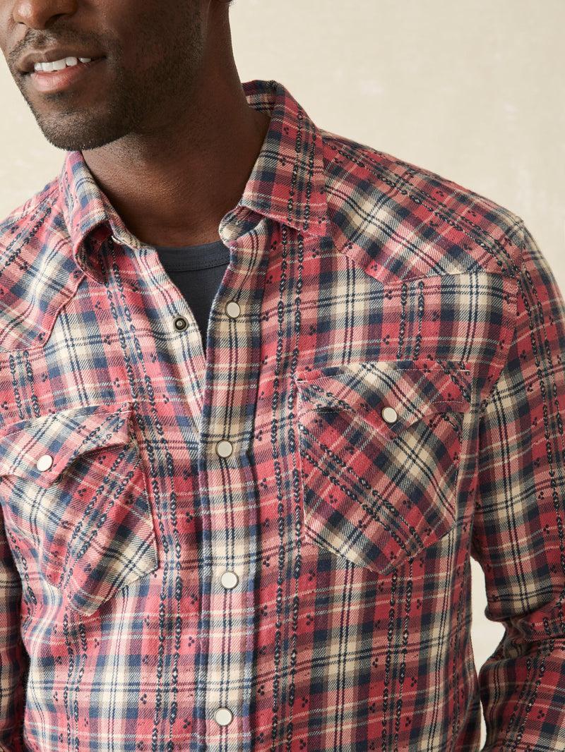 Artisan Twill Western Shirt - Redfern Valley Plaid Product Image