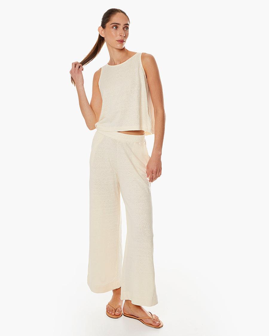 Brise d'été Pant - Ivory Product Image