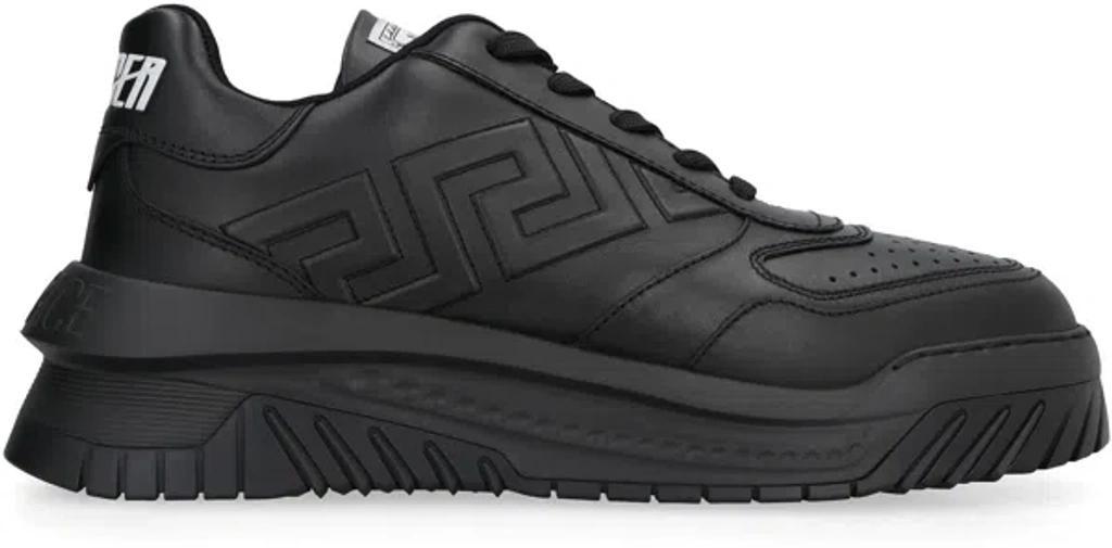 VERSACE Odissea Low Top Sneaker In Black Product Image